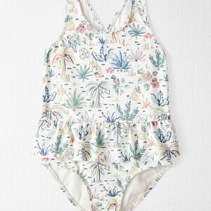 🆕 NWT - Little Planet by Carters Tropical Print Kids Swim One Piece